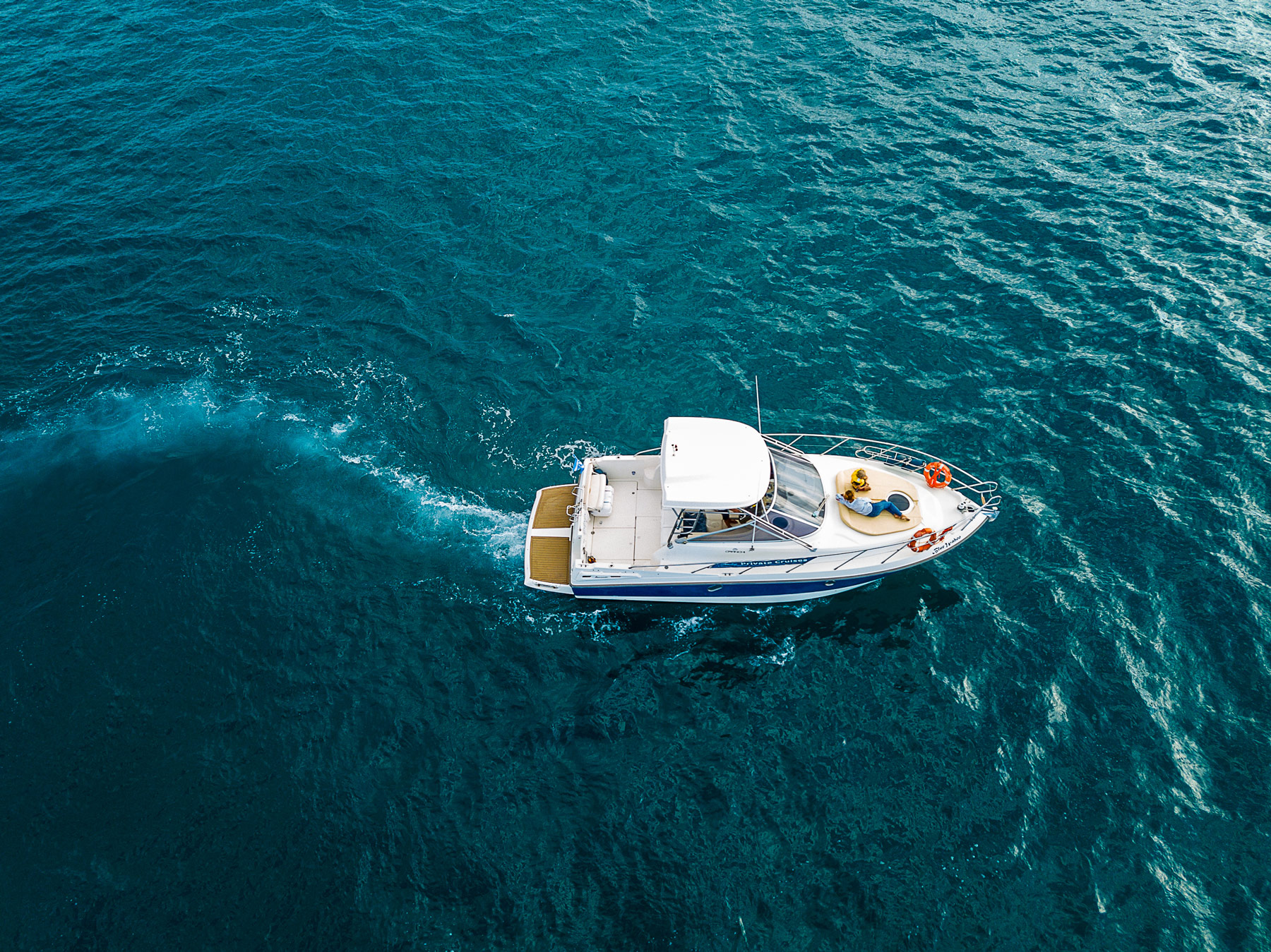 the yacht