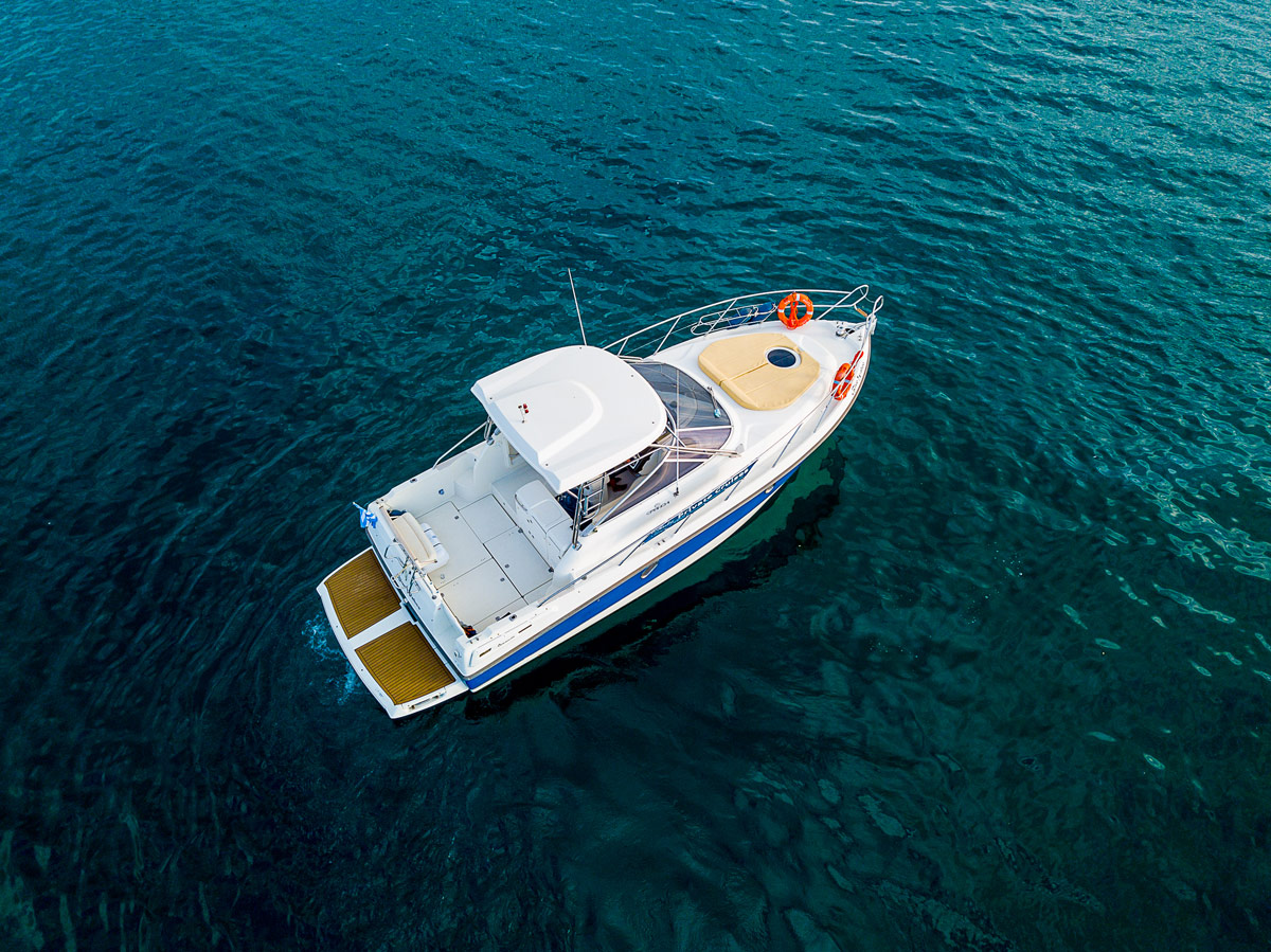 the yacht